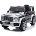 Silver 12V Ride on Car with Remote Control M36406