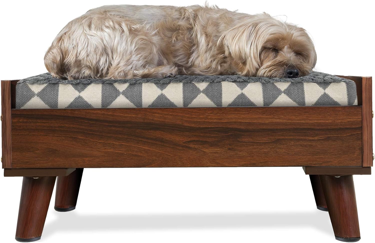 Gray Wash Elevated Dog Bed Frame X952