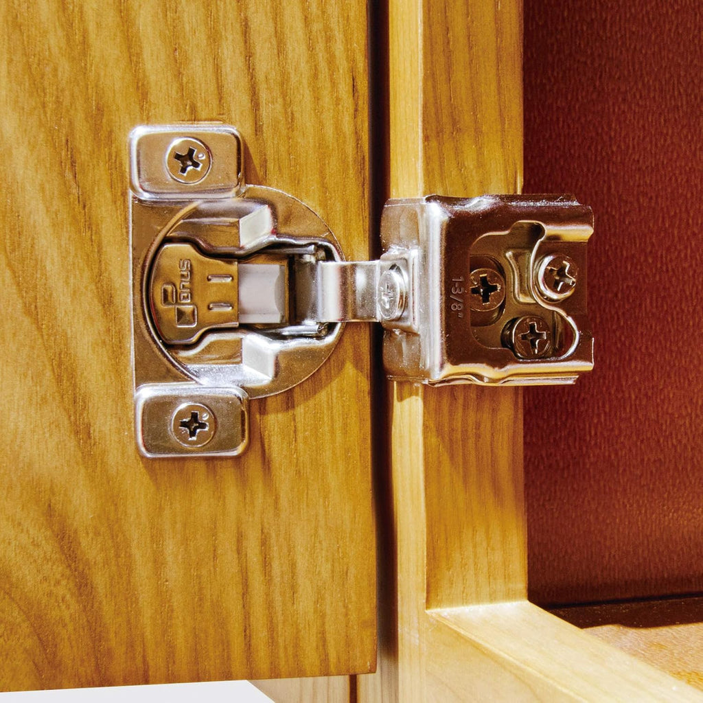 50 Pack Soft Close Cabinet Hinges, 105 Degree, 3 Way Adjustability M76323