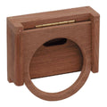 Teak Folding Insulated Drink Holder I953