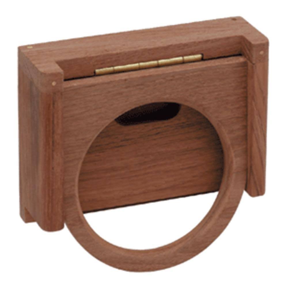 Teak Folding Insulated Drink Holder I953