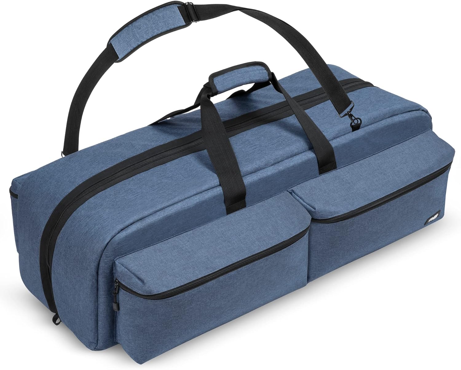 Extra Large Telescope and Tripod Case/Bag - 40" X 12.3" X 12.3" - Internal Double Padding - 4 Deep Padded Accessories Pockets - Buckled Straps L846