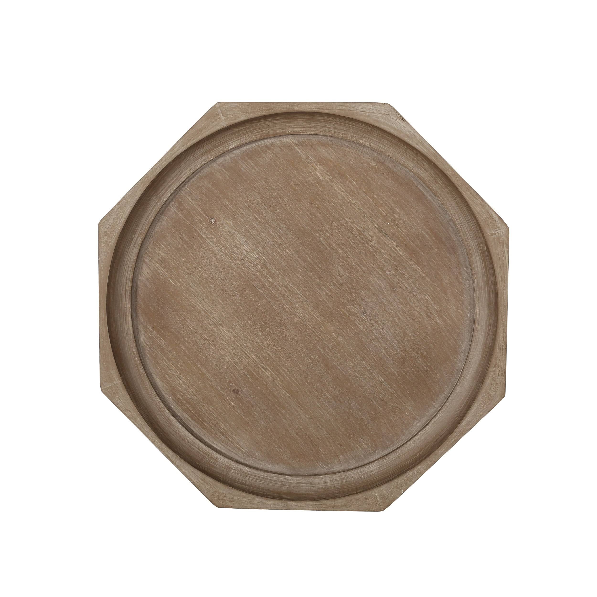 Natural French Country Accent Table X901418