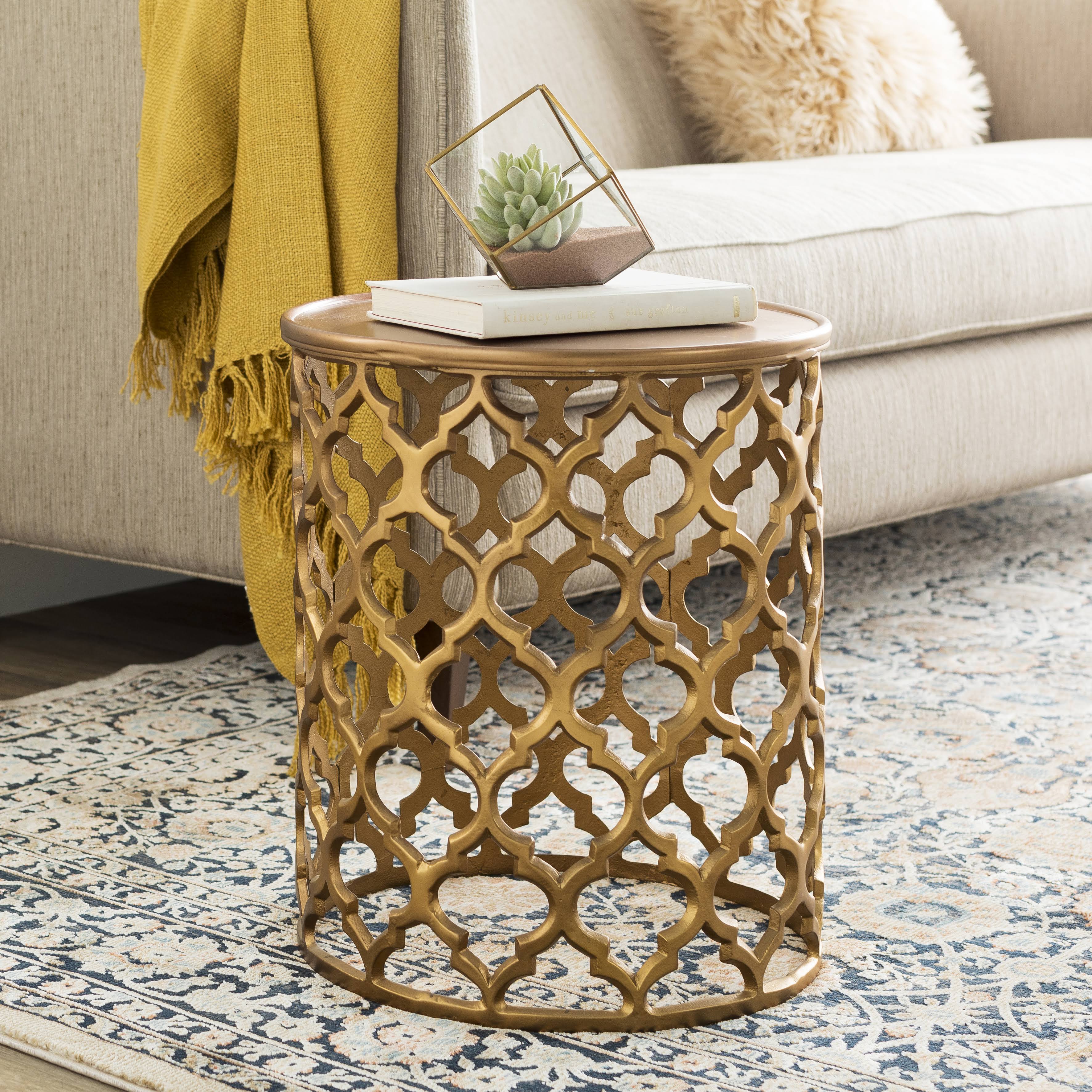 Tan Accent Table R344