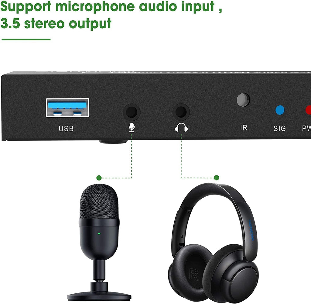 4 Channel USB3.0 HDMI Video Capture Card, 1080P 60fps I332850