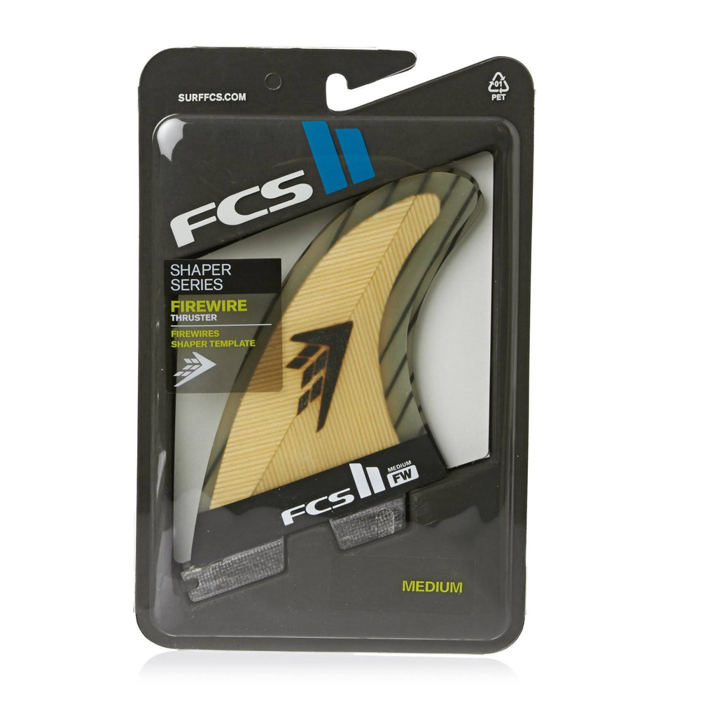 FCS II PC Carbon Medium Tri Fin Set I5647