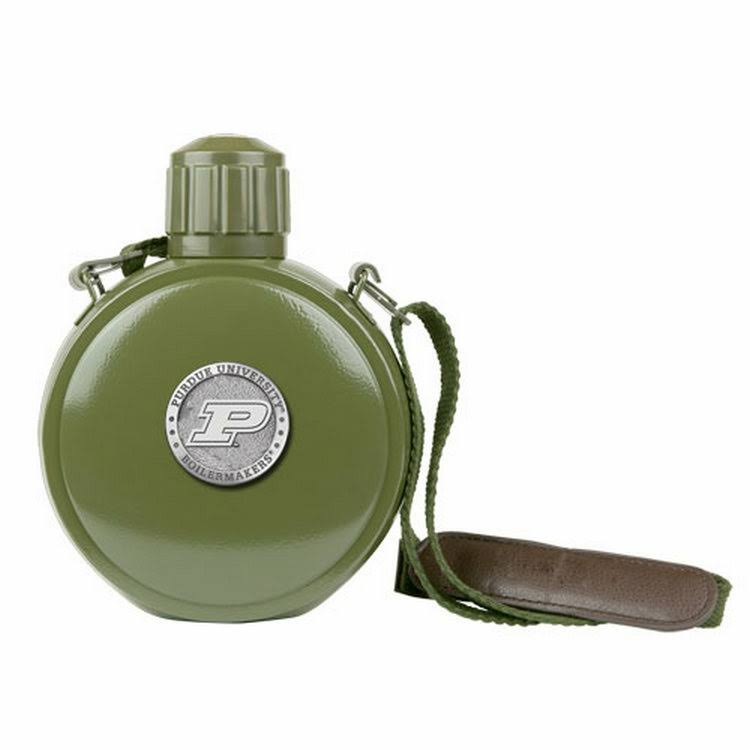 Pewter Accent Stainless Steel Canteen P934358
