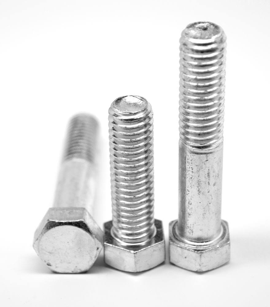 1/2x22-20 x 3 1/4x22 Fine Thread Grade 5 Hex Cap Screw Medium Carbon Steel Zinc Plated Pk 87 M909