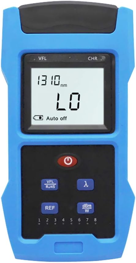 Optical Power Meter and Visual Fault Locator 3 in 1 Fiber Light Tester, Pack of 2 Z678