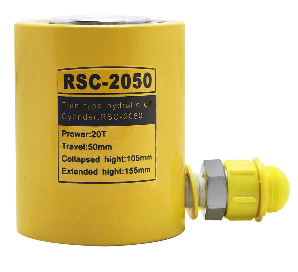 20 ton Hydraulic Jack Cylinder Short Type Stoke 50mm Hydraulic Ram Industrial Lifting Jack T4604