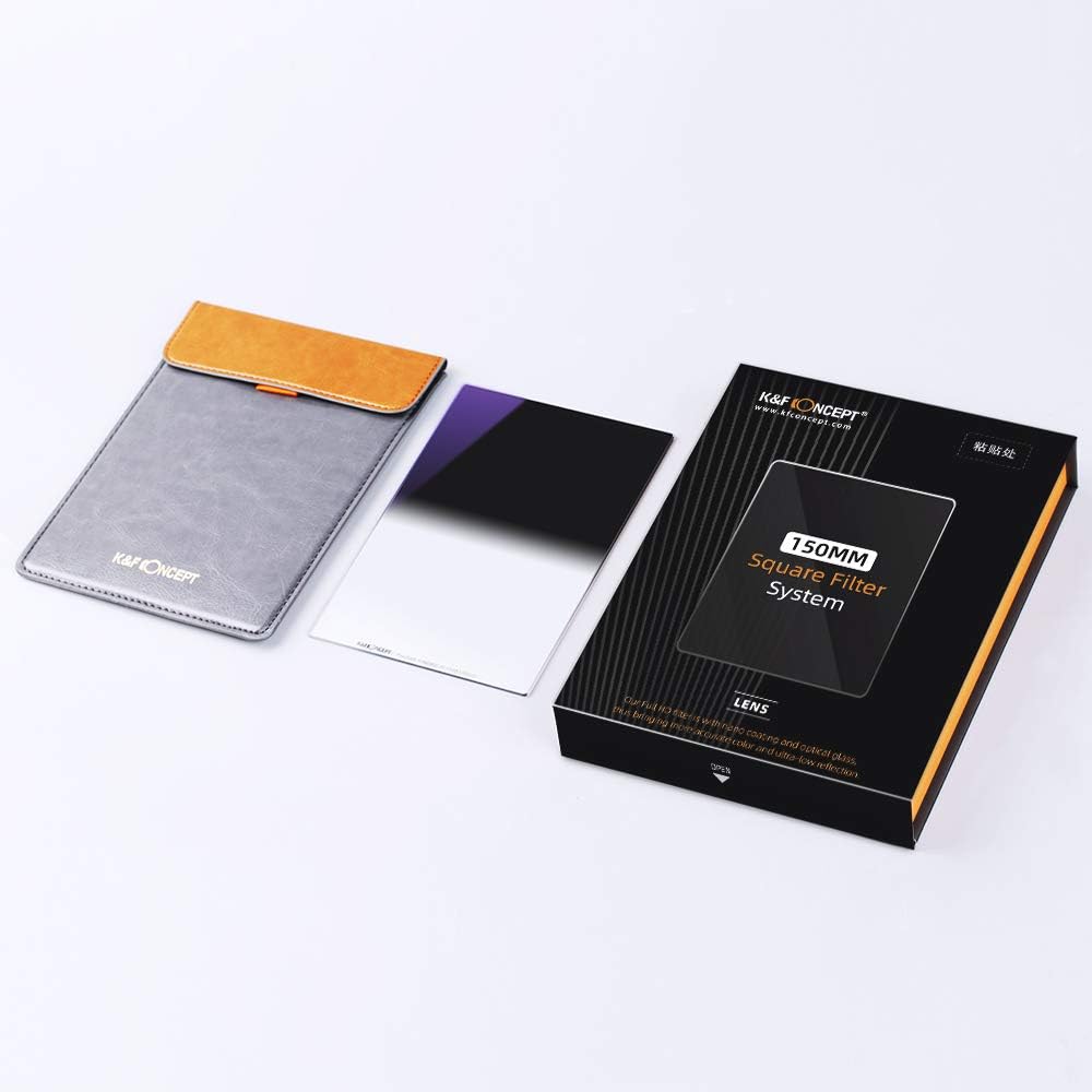 Hard Graduated ND8 100mm x 150mm Multi-Coated Optical Glass GND8 (0.9) Neutral Density Filter U9085