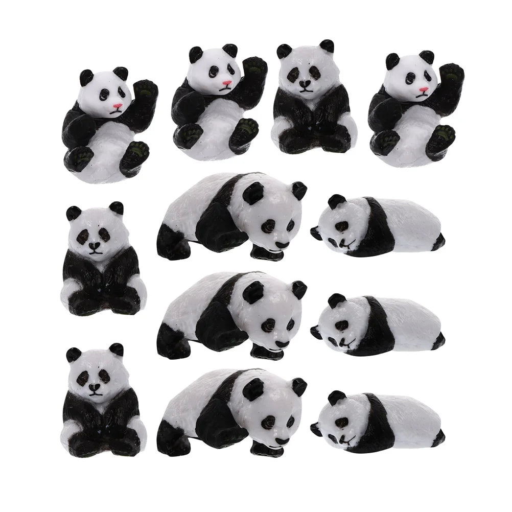 Miniature Panda Dolls Z1368