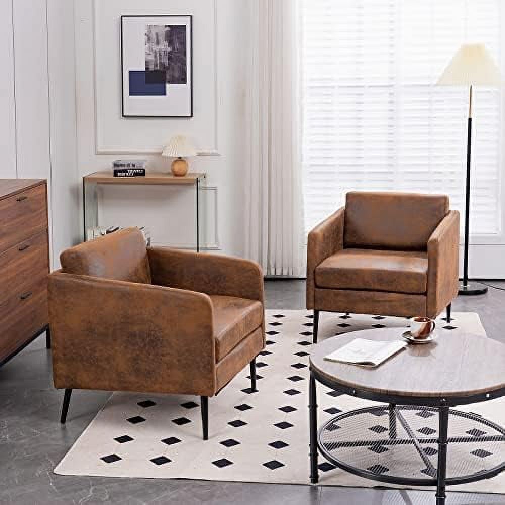 Bronzing Cloth 2-Seat Sofa with Metal Legs H998