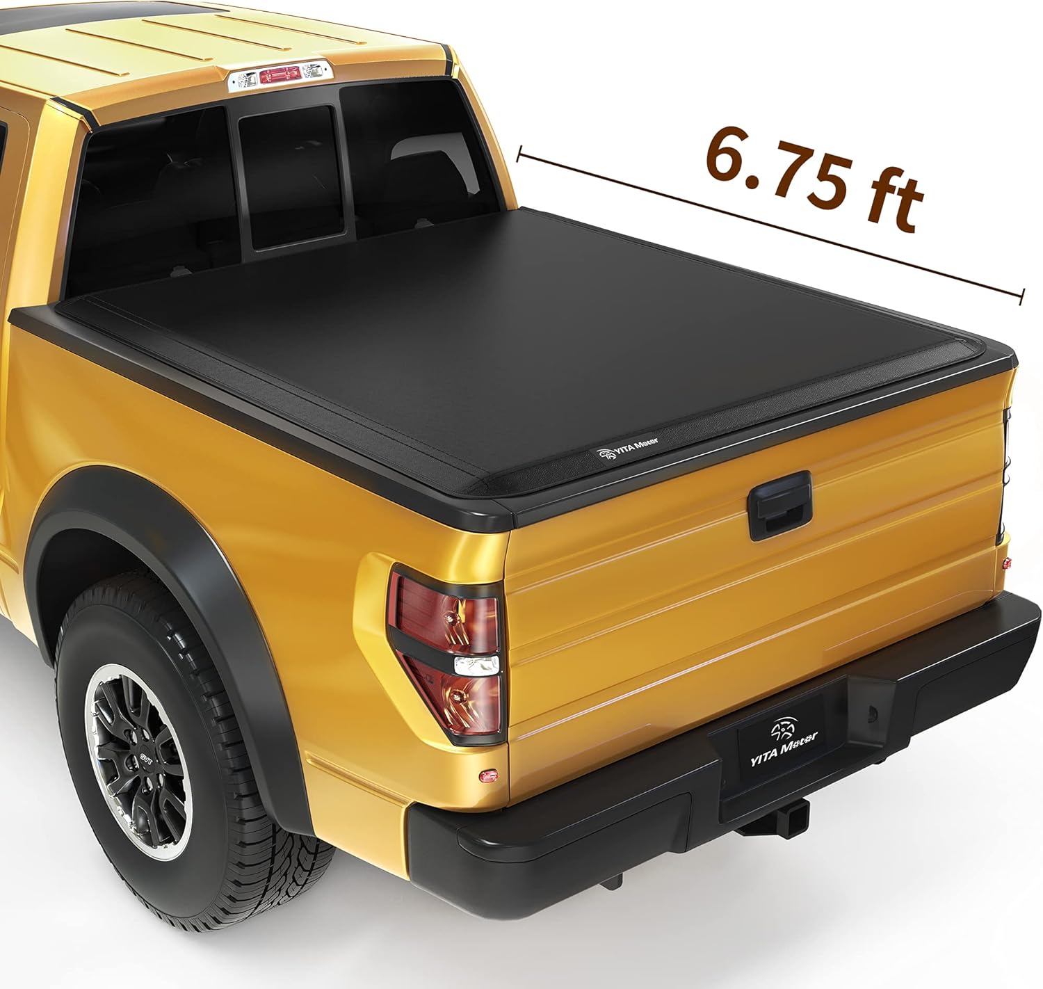 Soft Quad Fold Truck Bed Tonneau Cover C6345