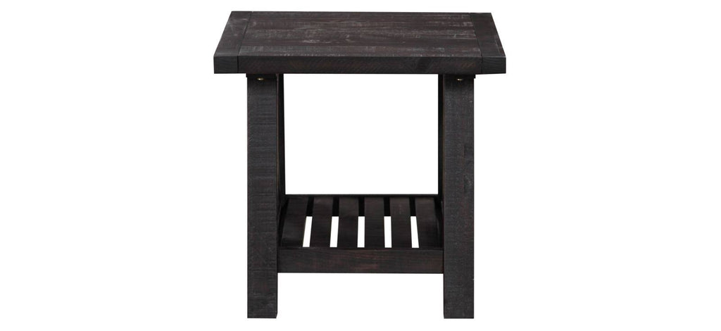 Solid Wood End Table Y929954