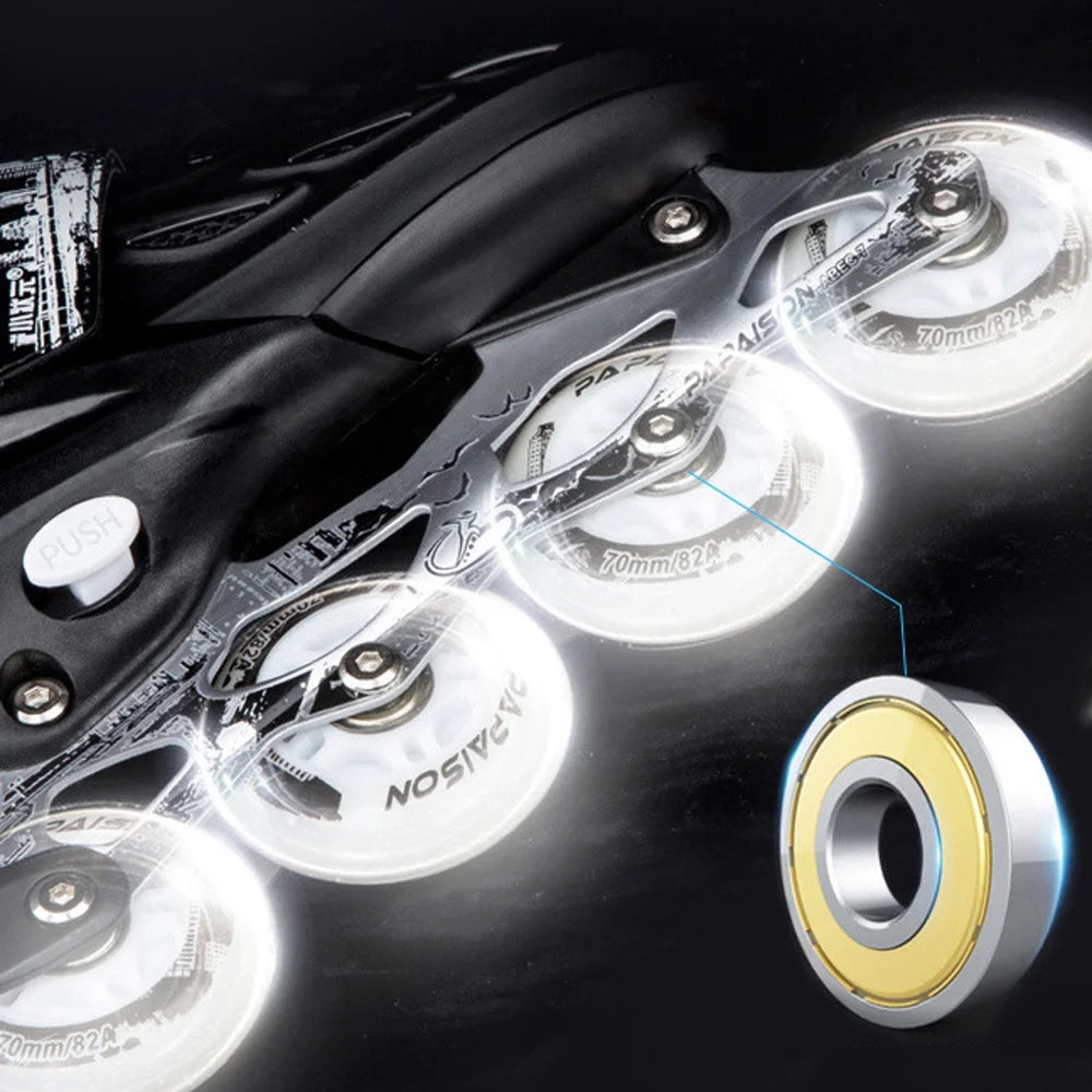 Adjustable Roller Skates with Full Light Wheel T1702