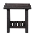 Solid Wood End Table Y929954