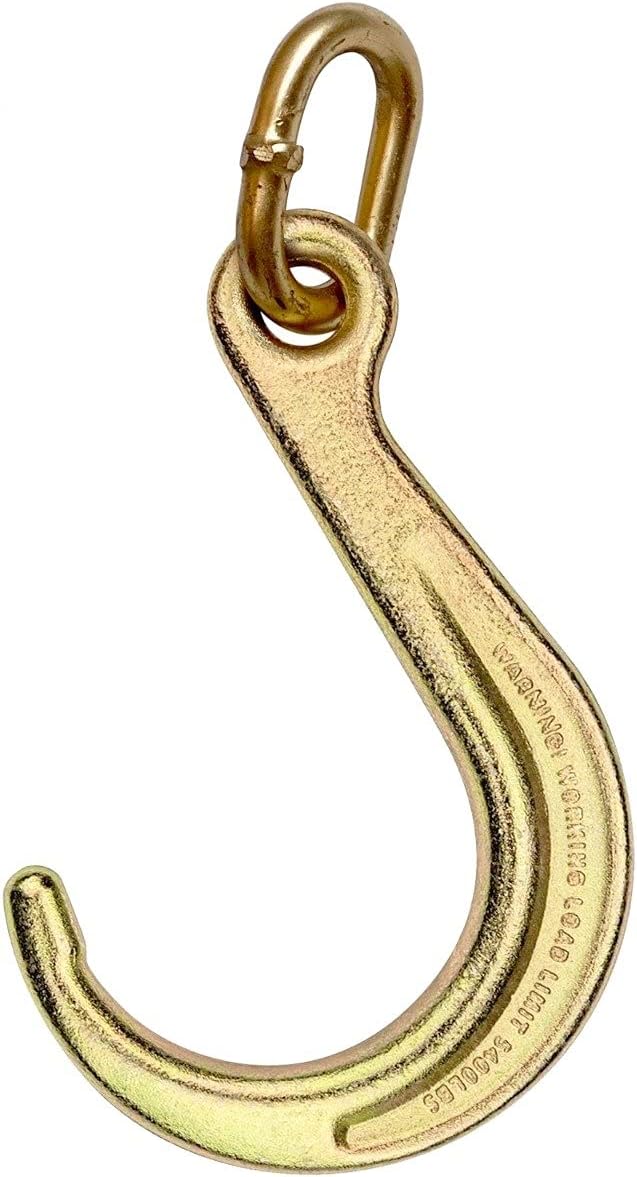8 Inch Short Tow Hook On Coupling Link - Pair C119837