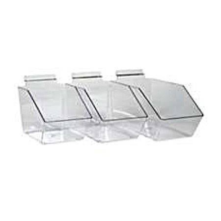 Visi Bin Slatwall 6x5.5x9.5in (Case of 10) U78979