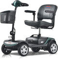 4 Wheel Electric Powered Mobility Scooter, 300 lbs Max Weight, 10 Miles Range Q1827