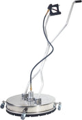 Stainless Steel Flat Surface Cleaner 24 for Power Pressure Washer N873